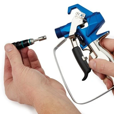 Airless Spray Gun – Lightest in Its Class, Lightest Trigger Pull, Tool-Free Reach Adjustment