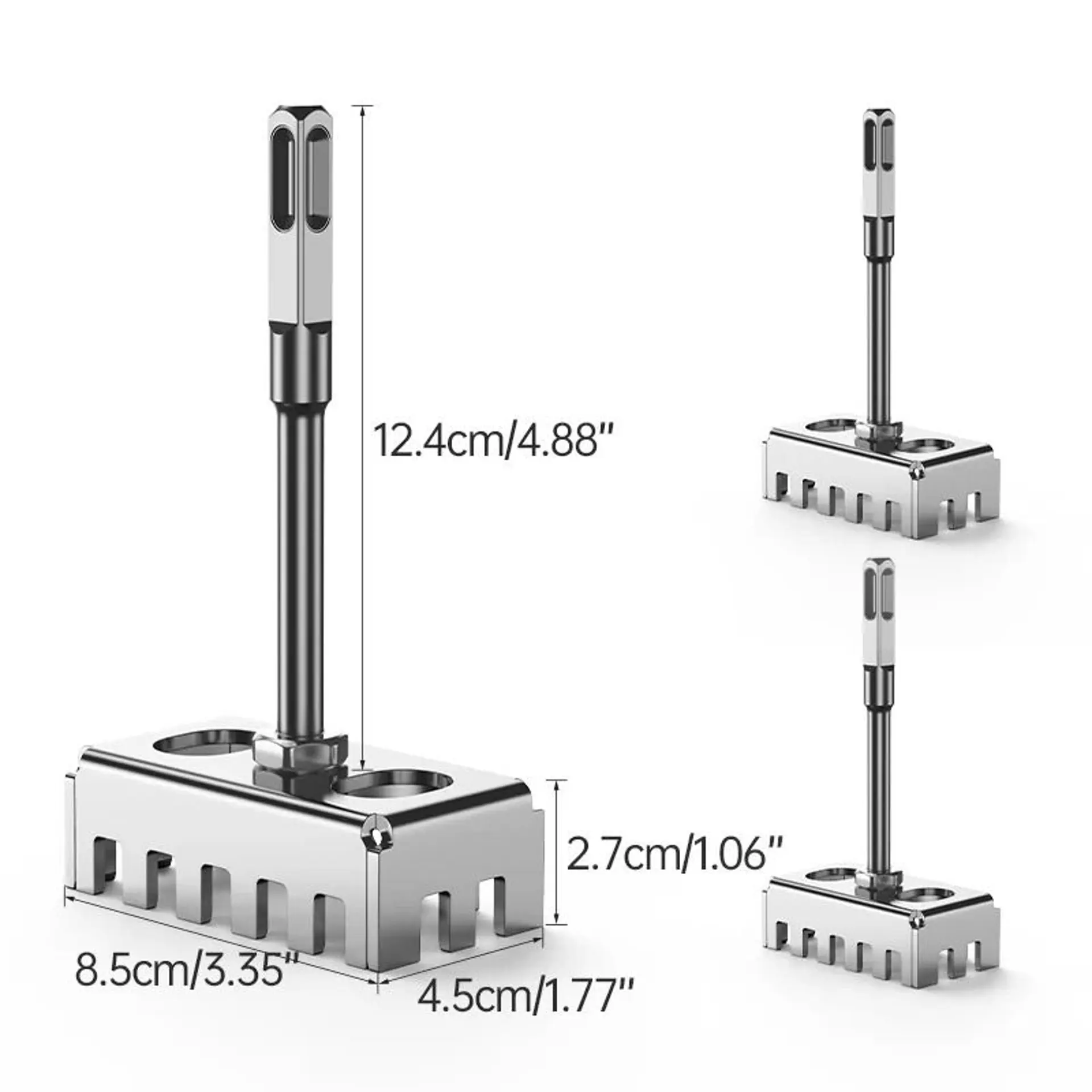 Square Hole Cutter – One-Step 86-Type Box Opening in Brick & Concrete, SDS Plus Compatible