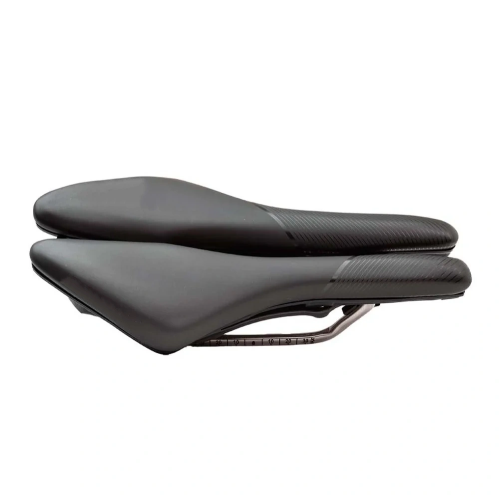 Adjustable Bike Saddle – 100-175mm Width, Split Design, 3 Rail Options (Chromoly/Titanium/Carbon)