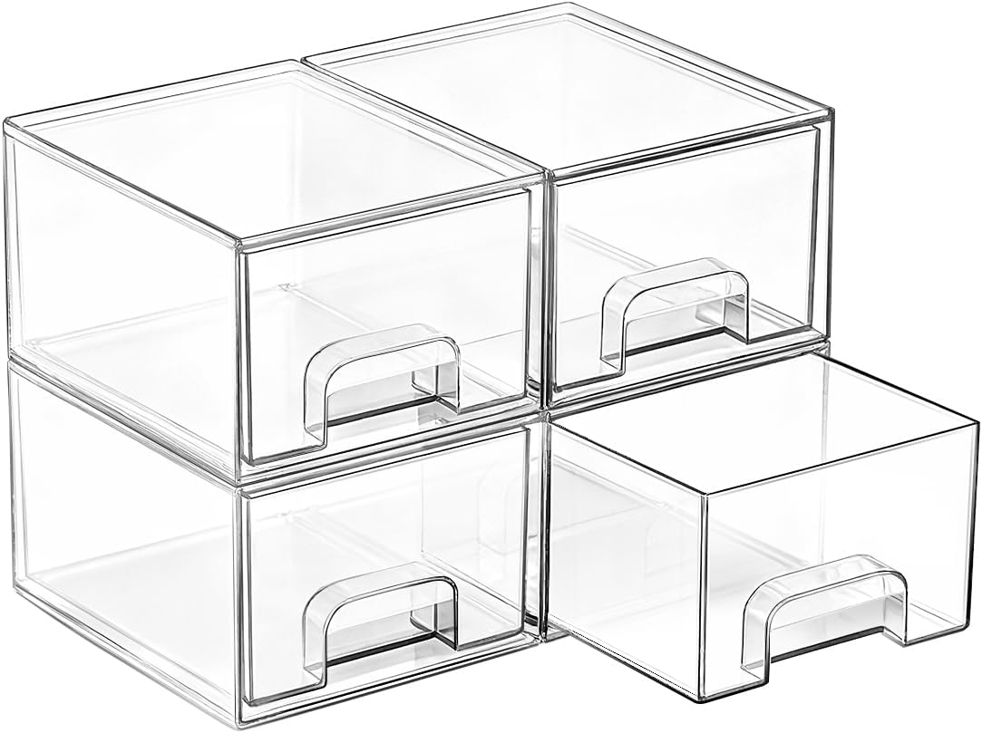 Acrylic Bathroom Makeup Organizer