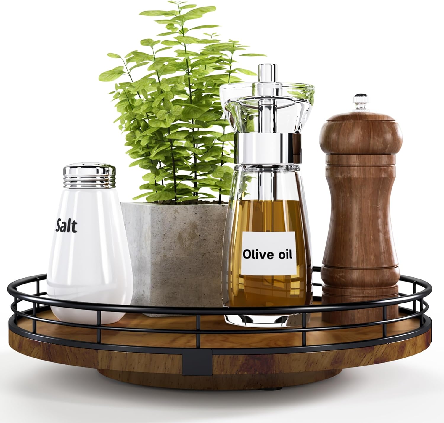 Rotating shelf storage box
