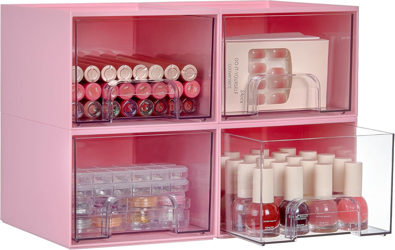 Acrylic Bathroom Makeup Organizer
