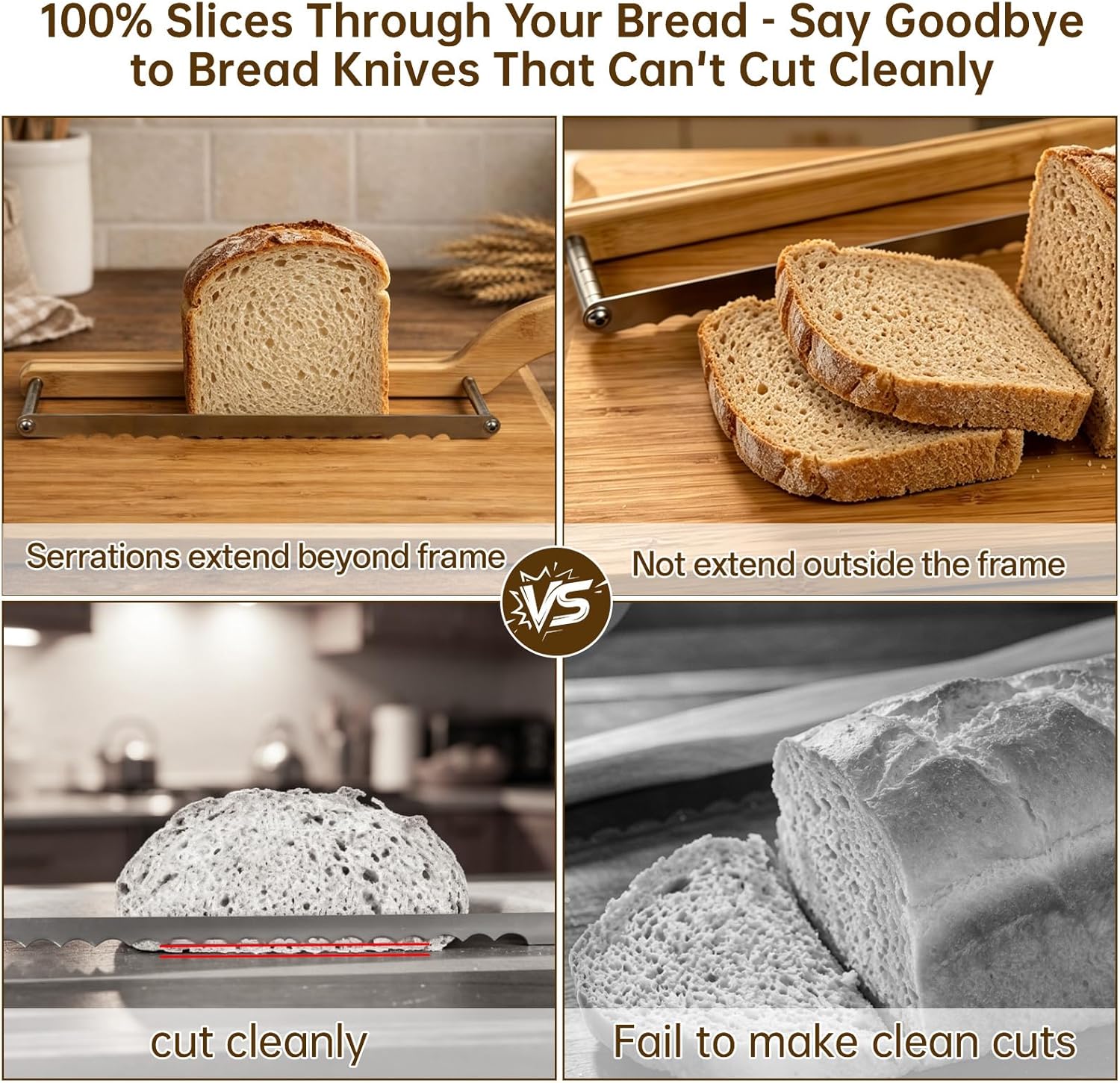 Bread Knife for Homemade Bread