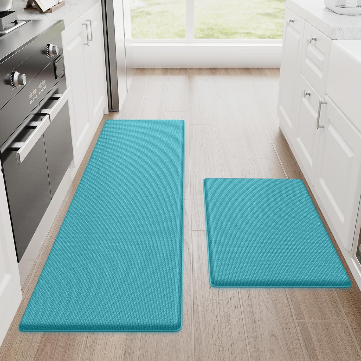 Cushioned Anti Fatigue Kitchen Mats for Floor