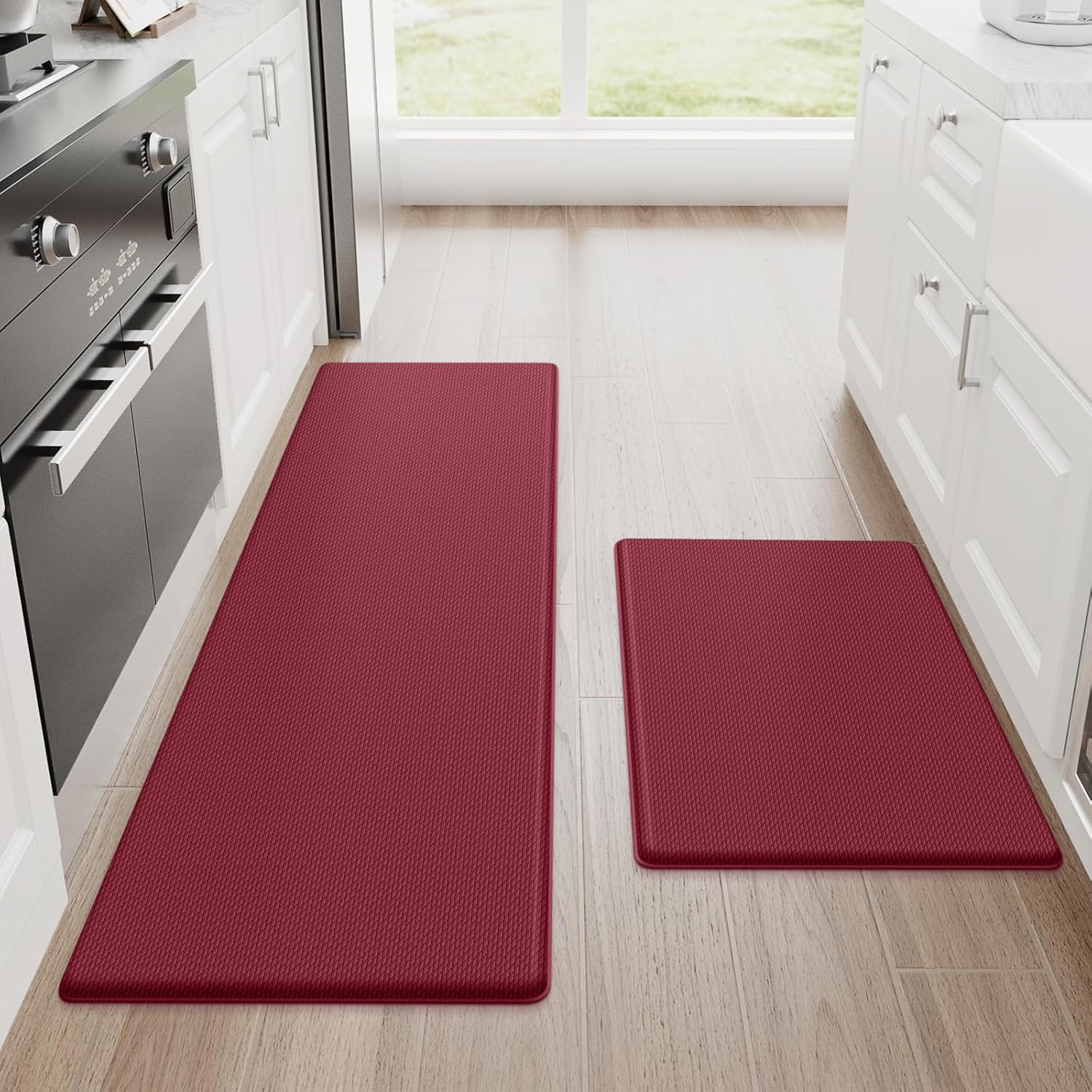 Cushioned Anti Fatigue Kitchen Mats for Floor
