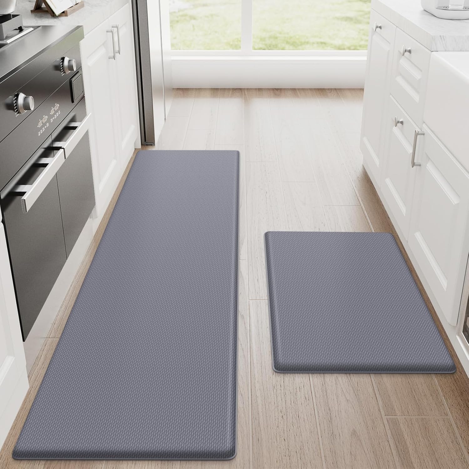 Cushioned Anti Fatigue Kitchen Mats for Floor