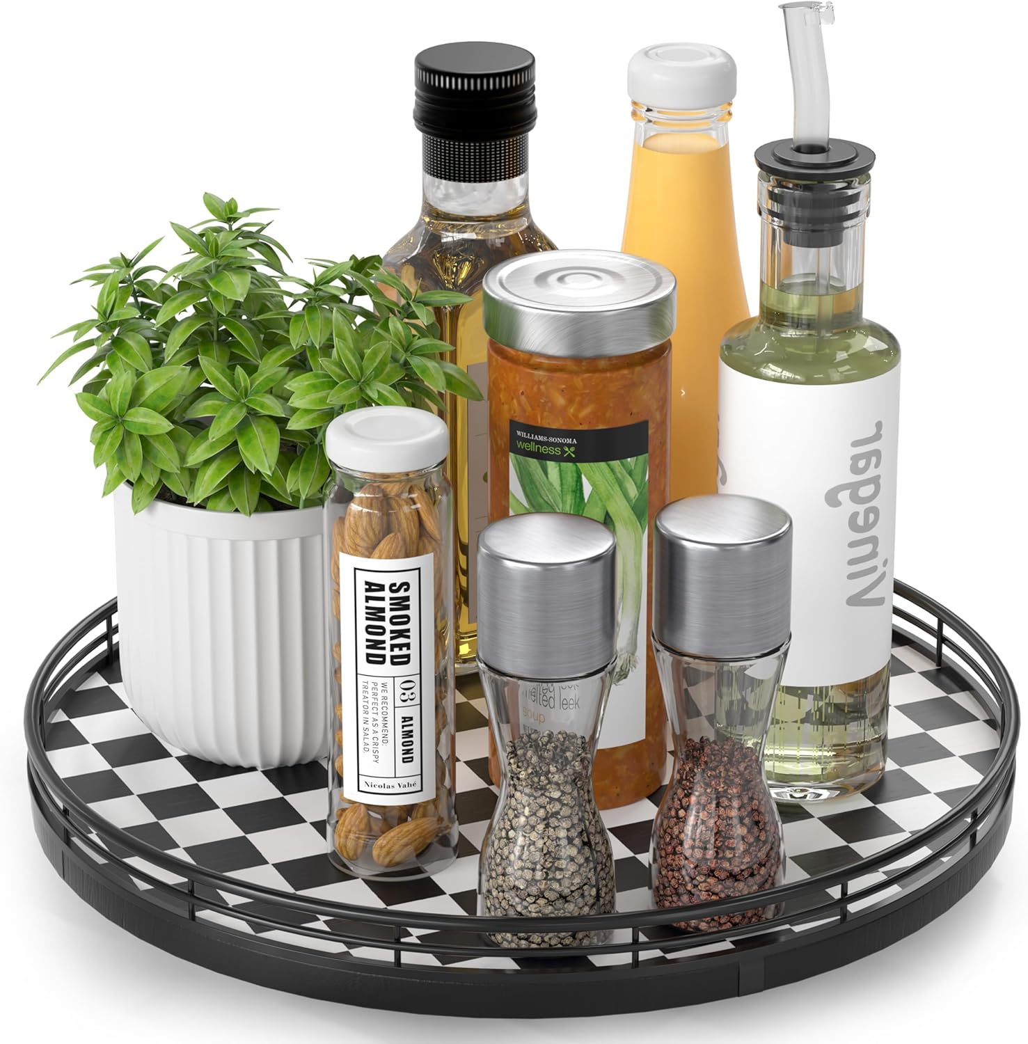 Rotating shelf storage box