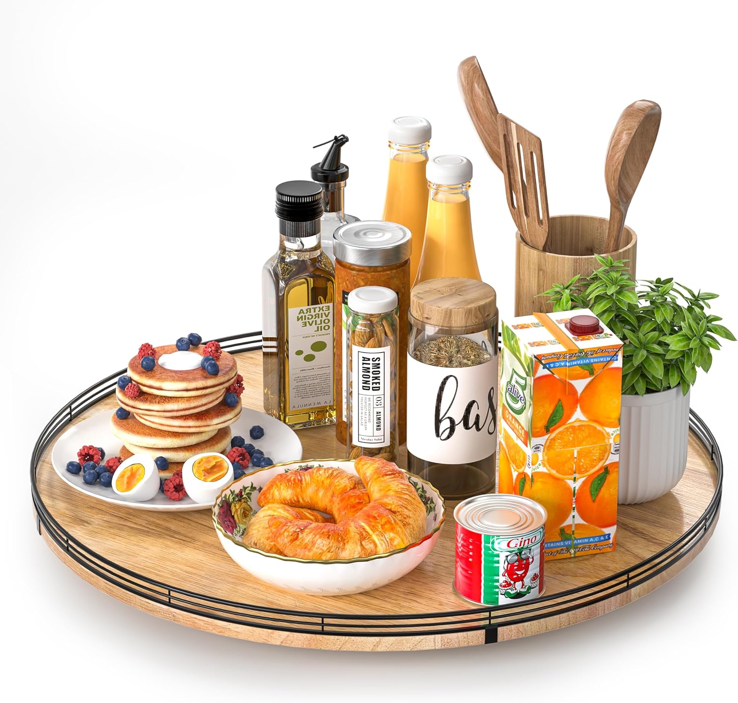 Rotating shelf storage box