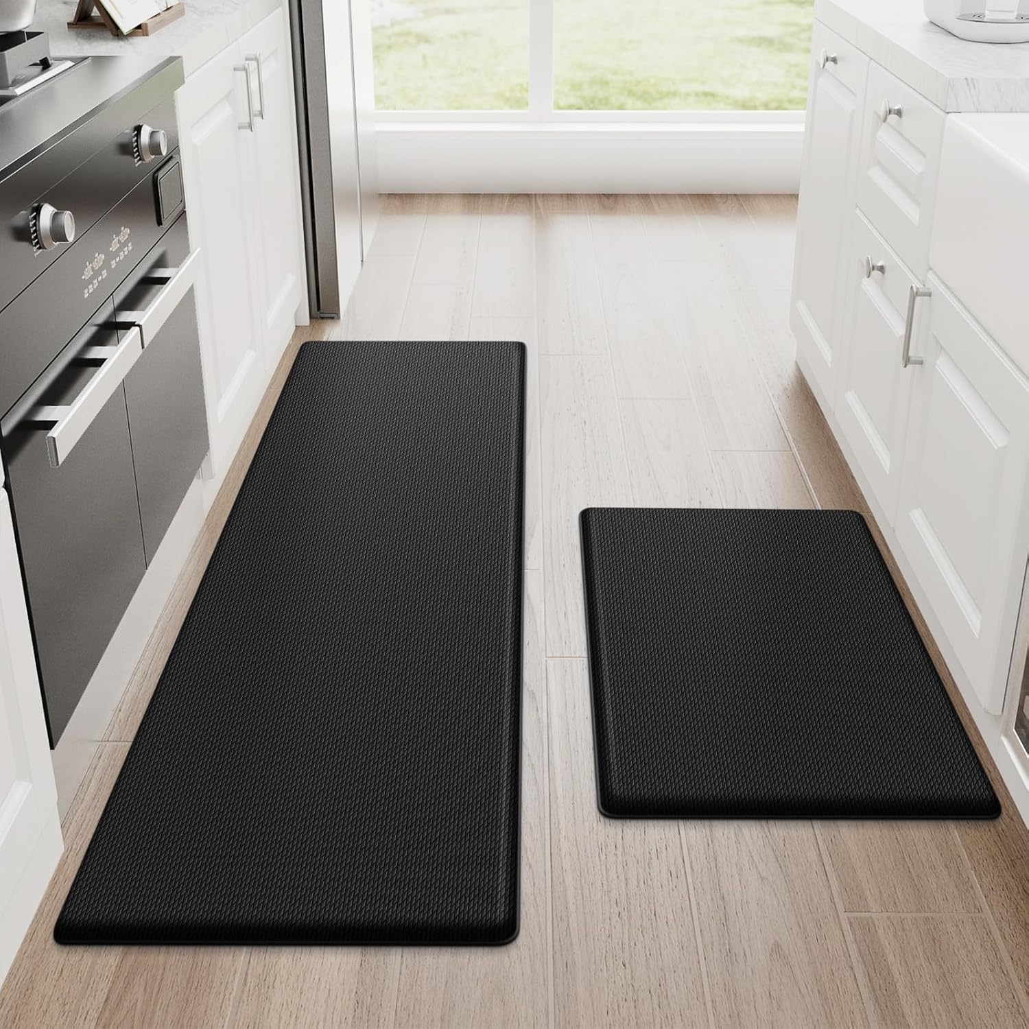 Cushioned Anti Fatigue Kitchen Mats for Floor