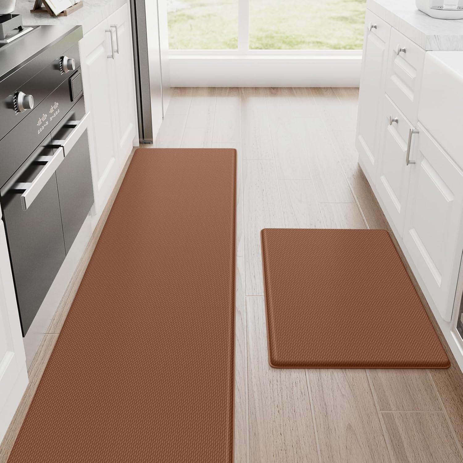 Cushioned Anti Fatigue Kitchen Mats for Floor