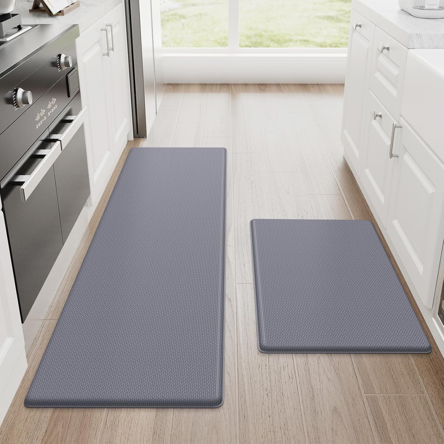 Cushioned Anti Fatigue Kitchen Mats for Floor