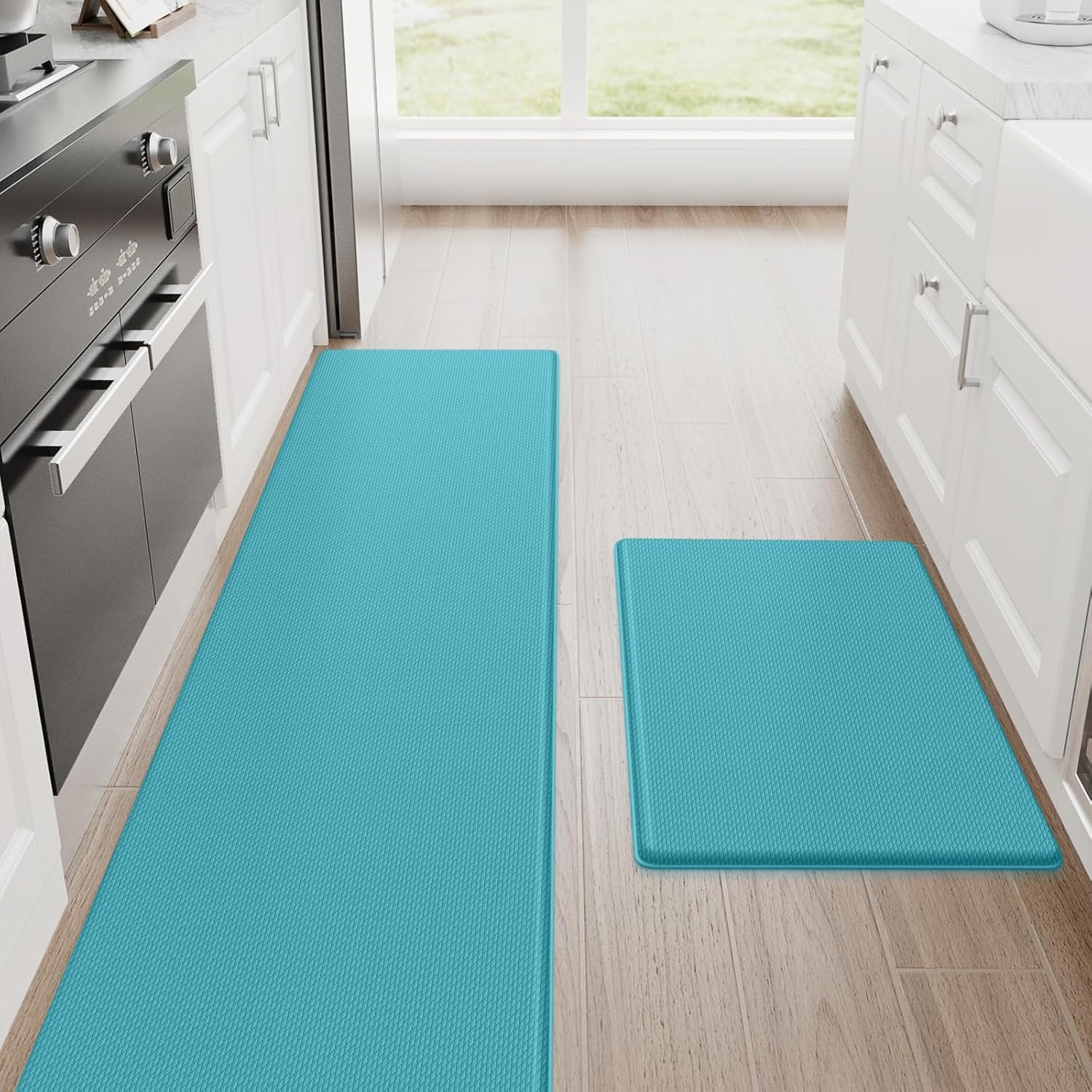 Cushioned Anti Fatigue Kitchen Mats for Floor