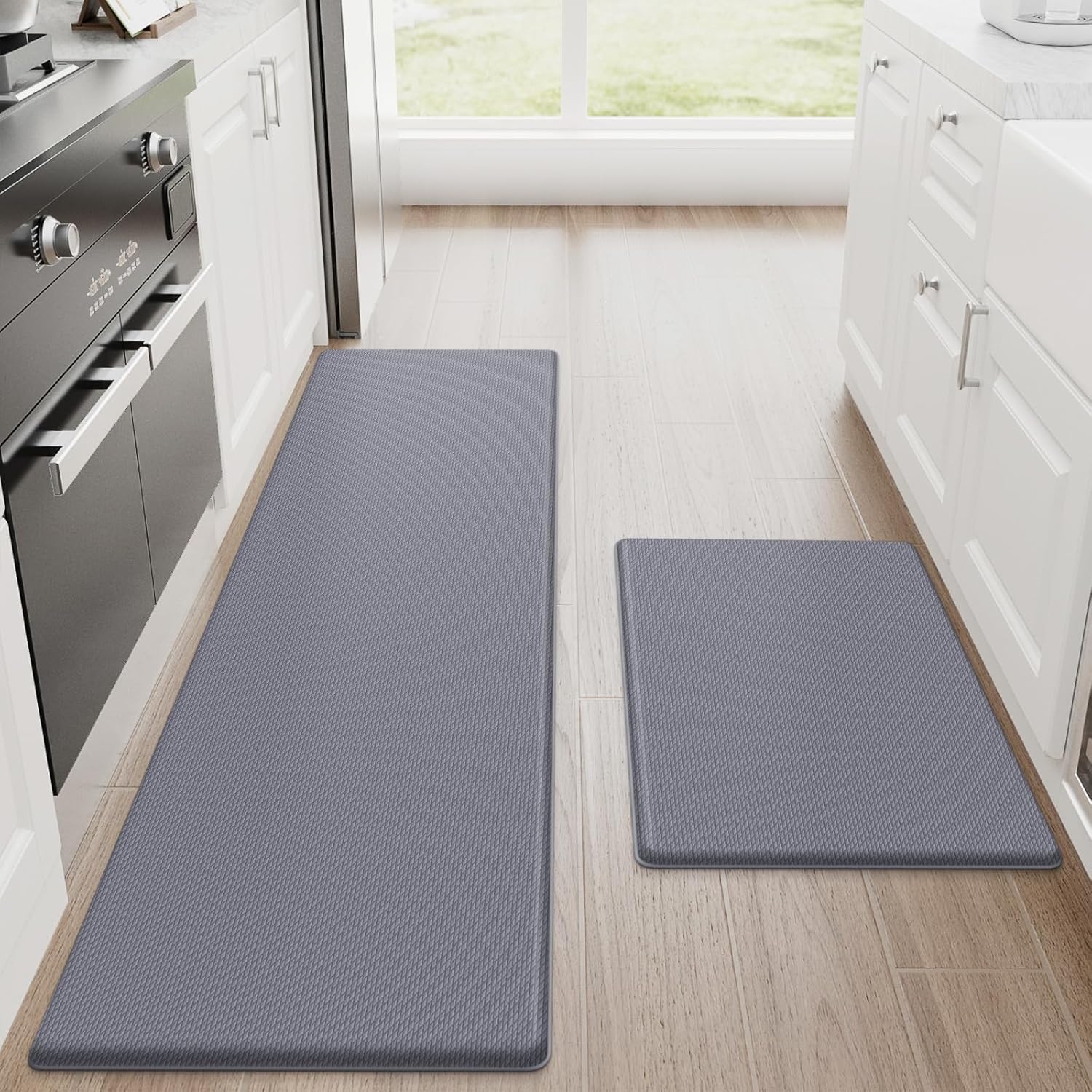 Cushioned Anti Fatigue Kitchen Mats for Floor