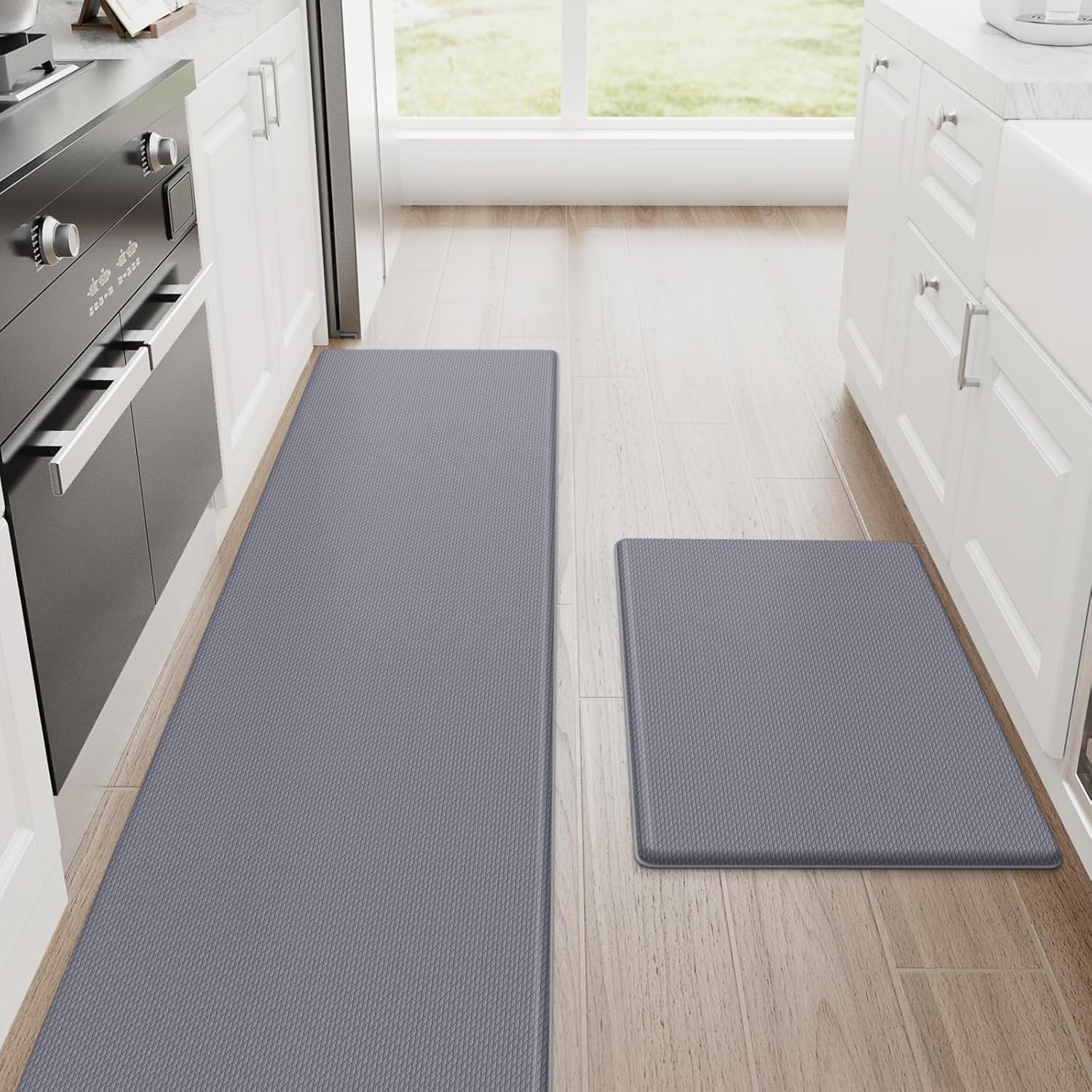 Cushioned Anti Fatigue Kitchen Mats for Floor