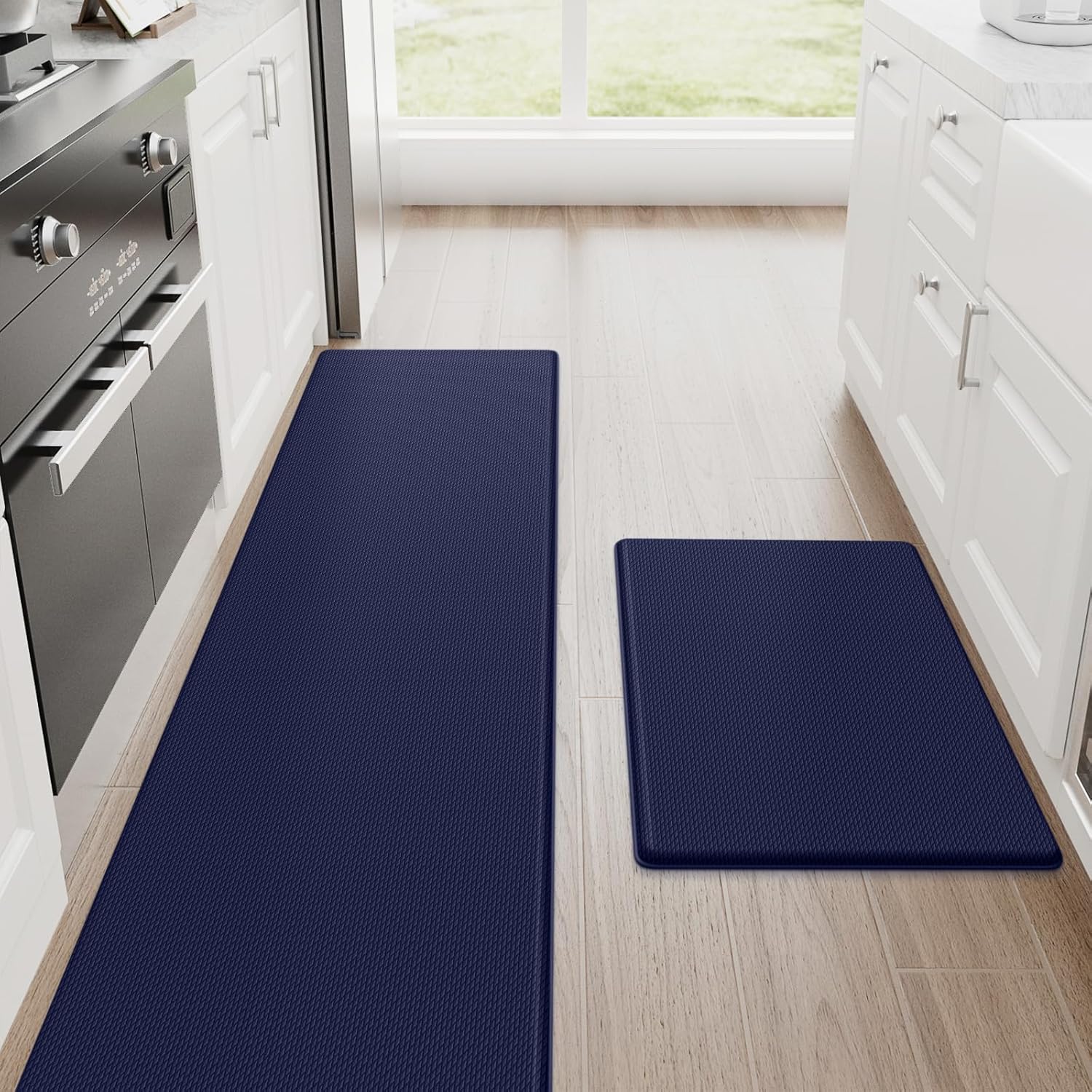 Cushioned Anti Fatigue Kitchen Mats for Floor