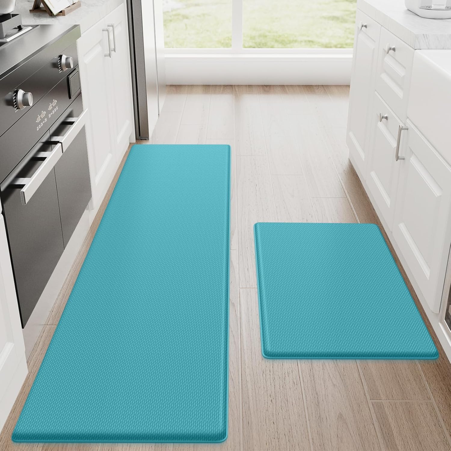 Cushioned Anti Fatigue Kitchen Mats for Floor