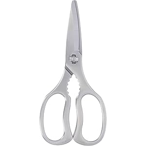 Takagi All Stainless Steel Kitchen Scissors, Versatile, Removable, Convenient Goods, Kitchen Tools, Tools, Open, Prep, Hygienic, Cookware, Dishwasher, Boiled Disinfection, Saw Edge, Washable, Disassembly, Stainless Steel