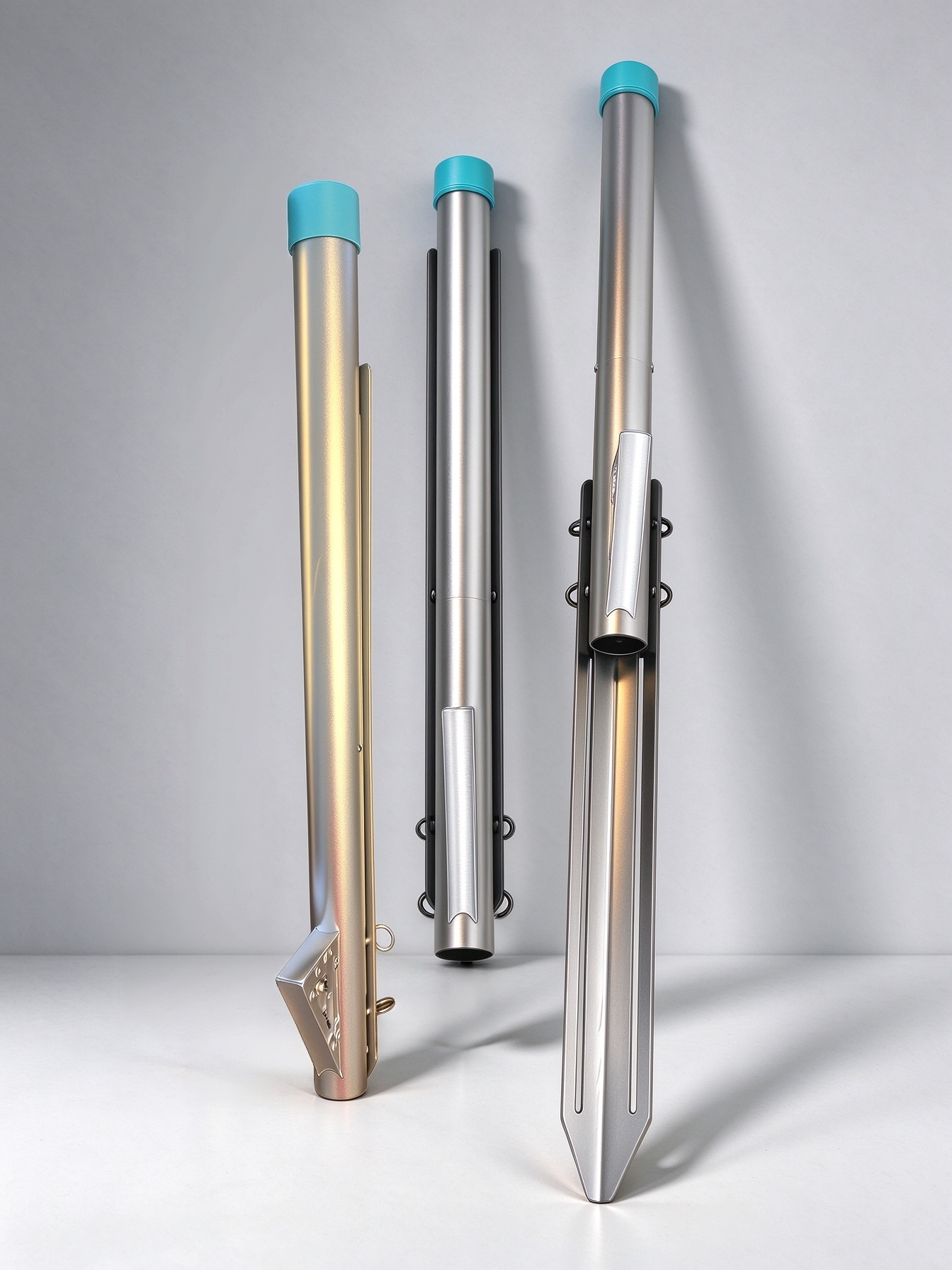 Collapsible Surf Fishing Rod Spike