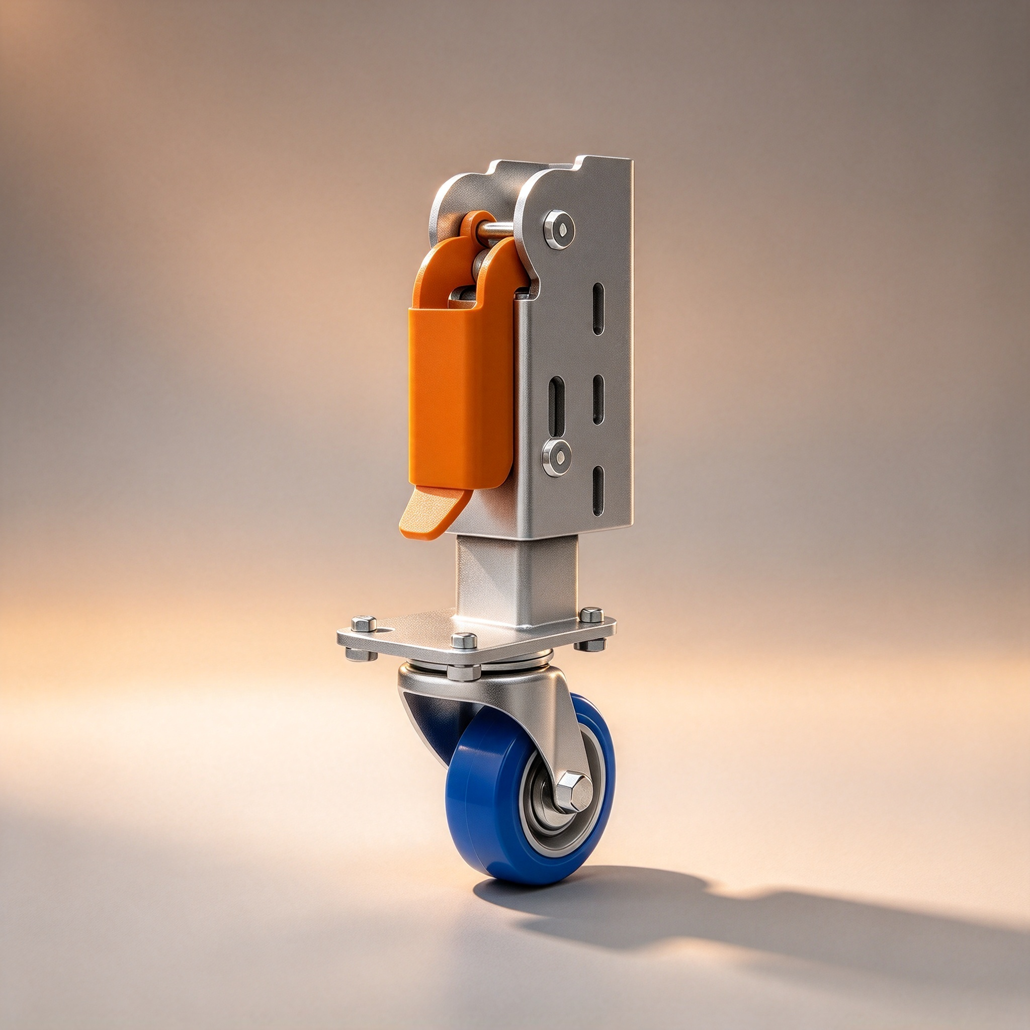 One Lever, 130 kg, 80 mm Wheel — Move Heavy Stage Gear with Zero Effort
