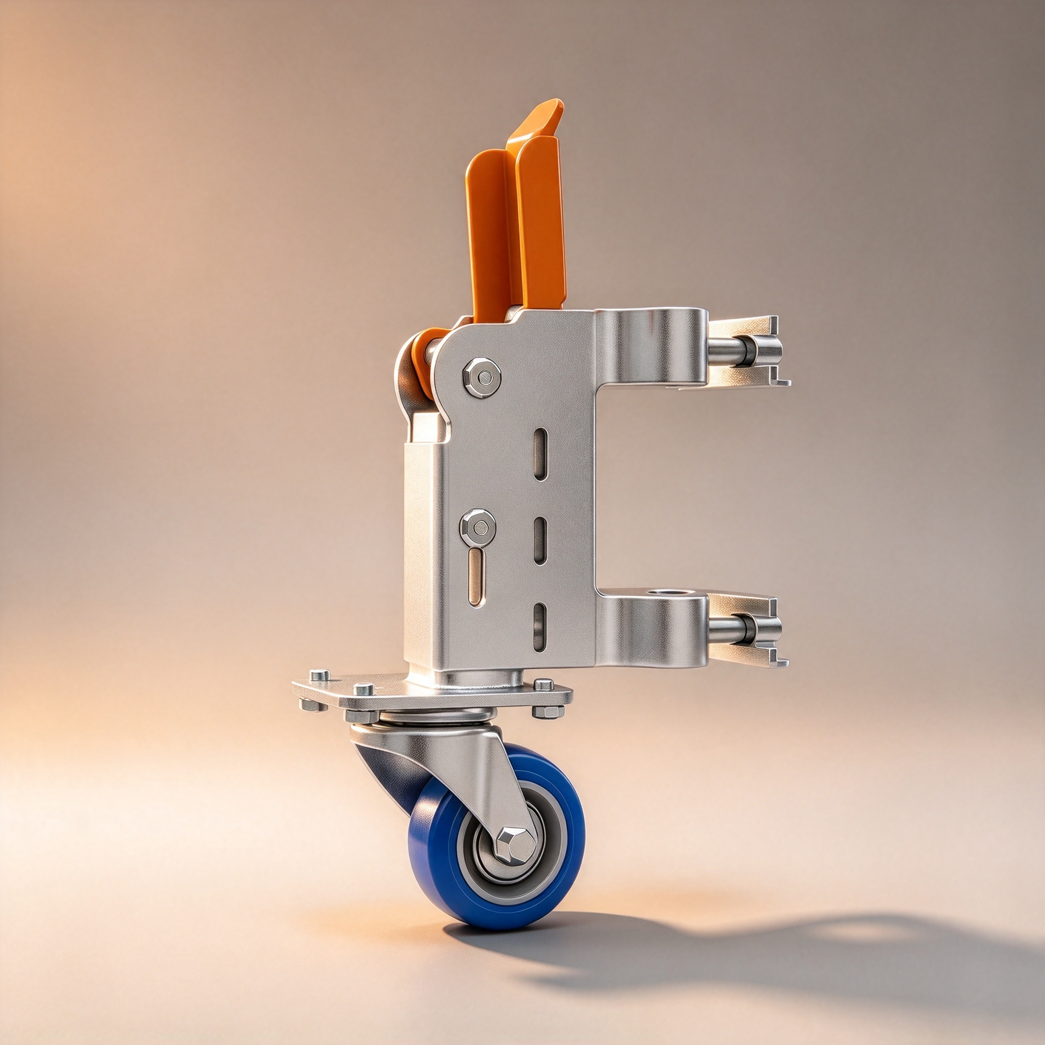 One Lever, 130 kg, 80 mm Wheel — Move Heavy Stage Gear with Zero Effort