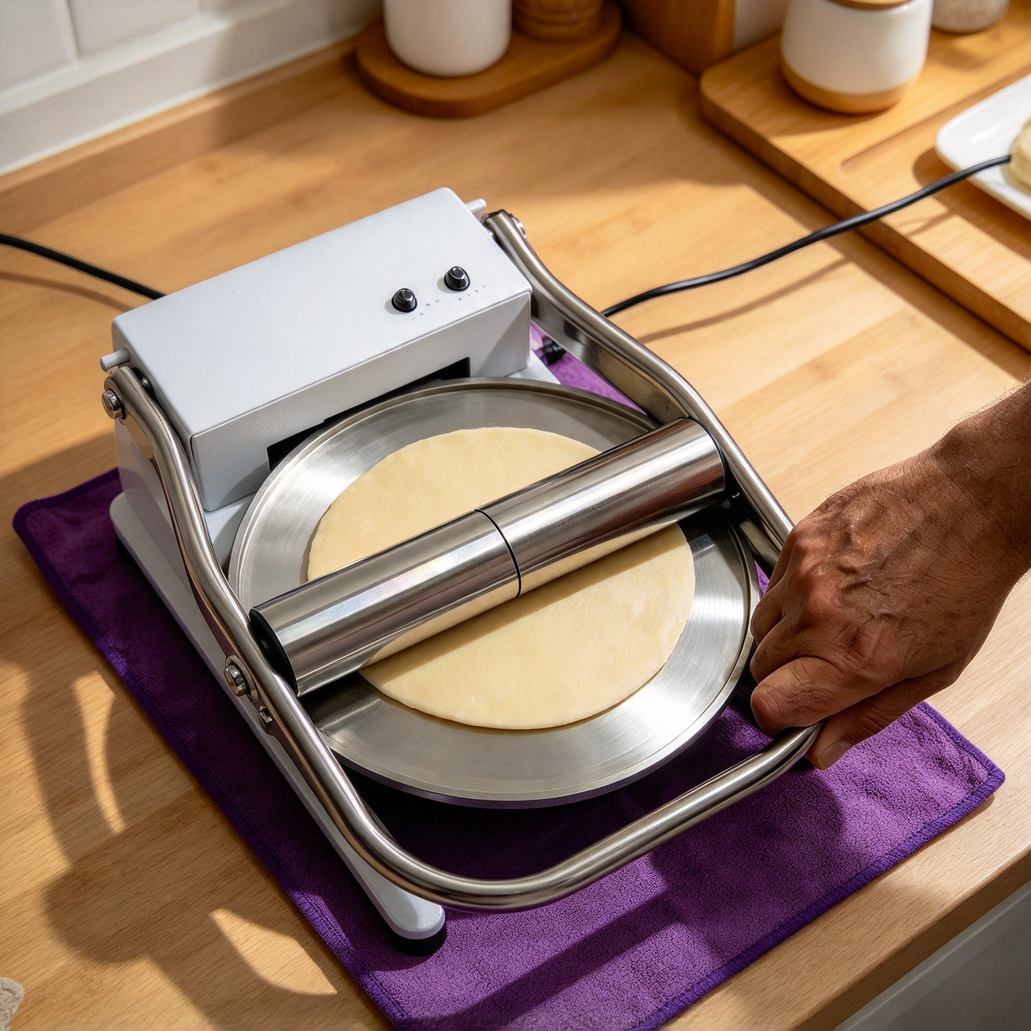 Electric Roti Press — Make Roti, Paratha & Thepla with Less Effort
