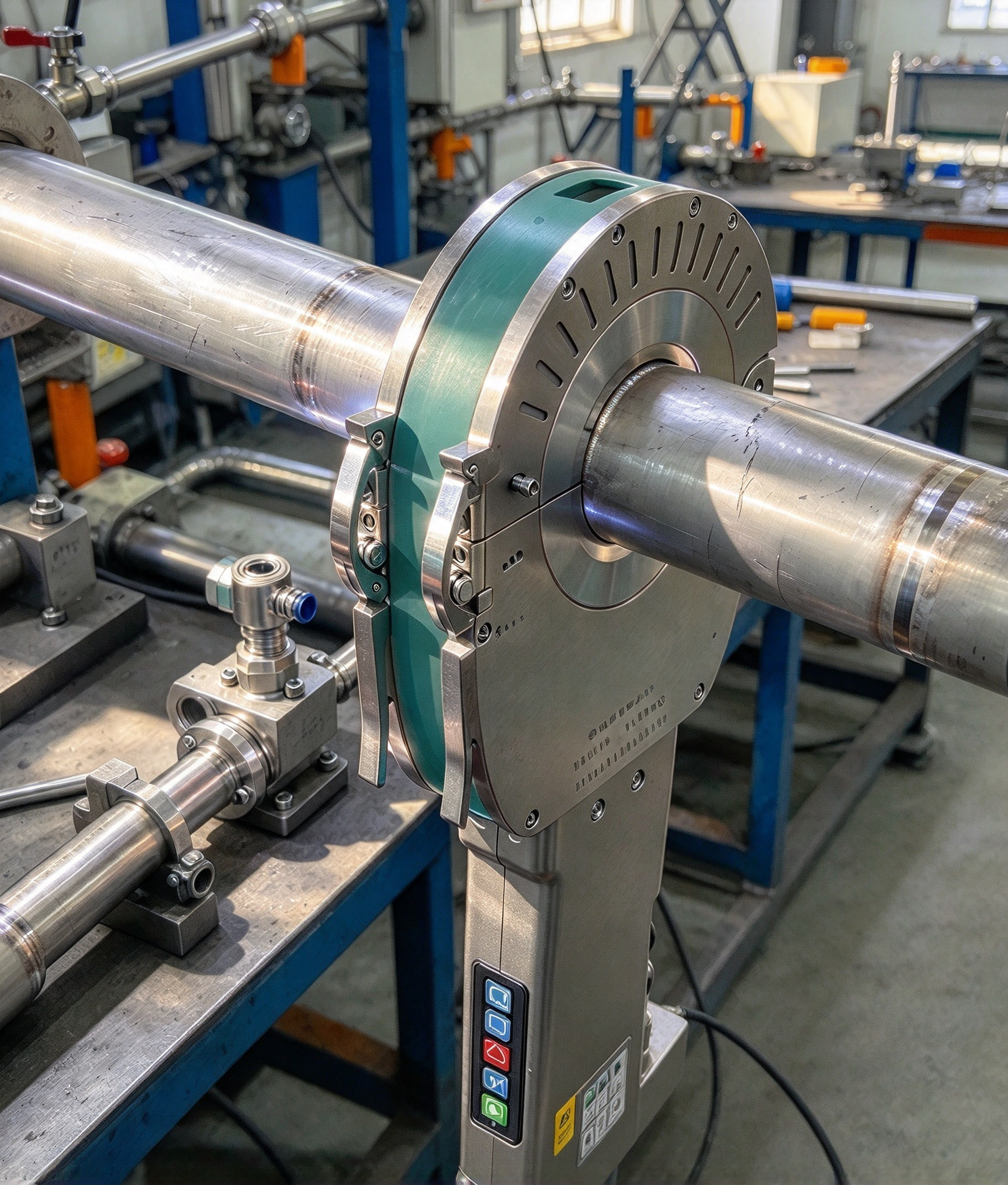 Closed Orbital Welding Head, Auto Pipe Welder 3.175-168mm, 12 Adjustable Intervals