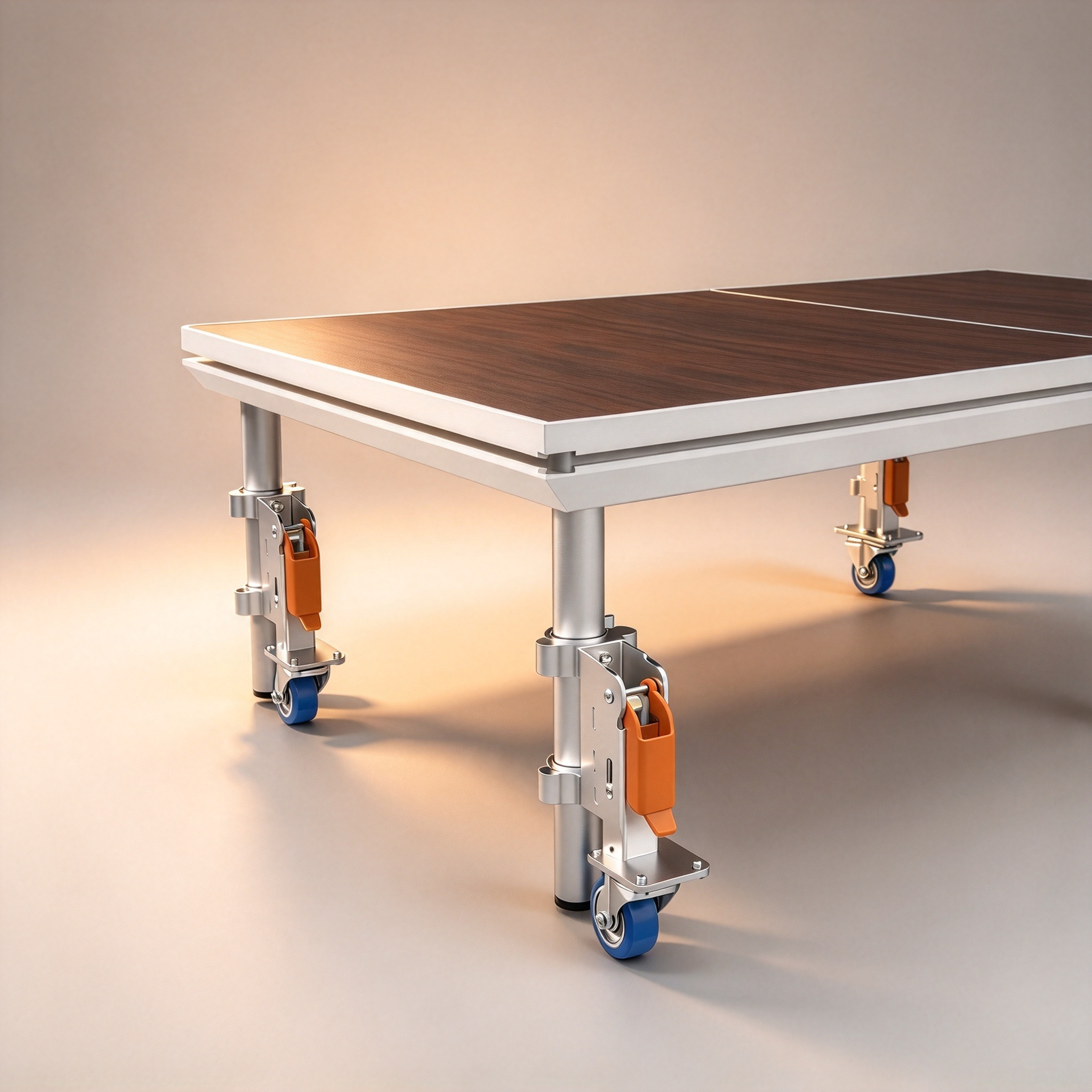 One Lever, 130 kg, 80 mm Wheel — Move Heavy Stage Gear with Zero Effort