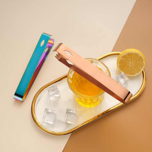 non-slip stainless steel ice bucket ice cube clip
