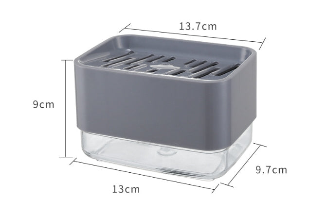 kitchen press-type dishwashing liquid box