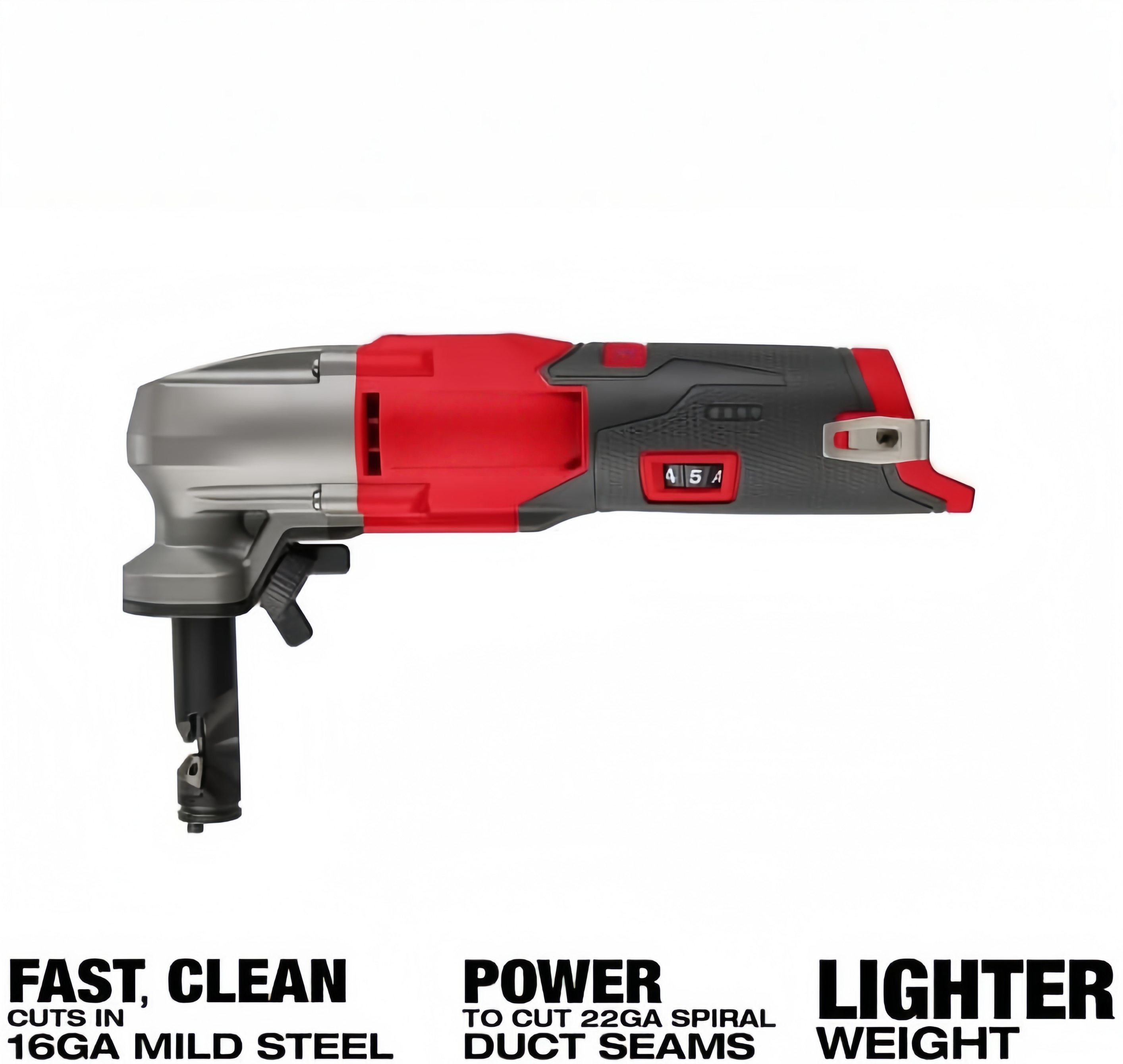 Portable Cordless Metal Nibbler Tool-Brushless Sheet Metal Cutter for Fast & Precise Curved Cuts