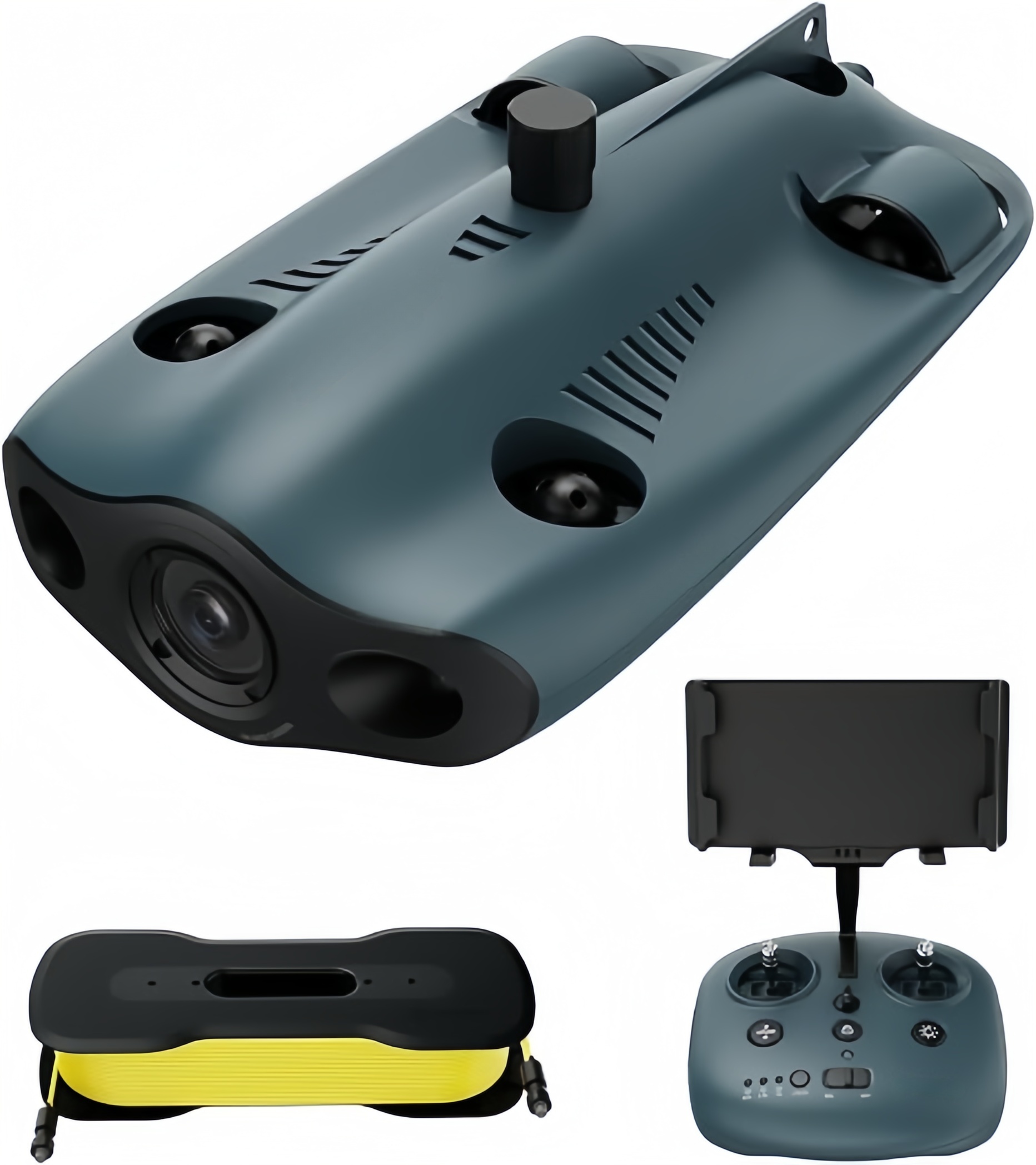 Professional Underwater Drone Camera – 4K HD Exploration ROV with Stabilized Imaging