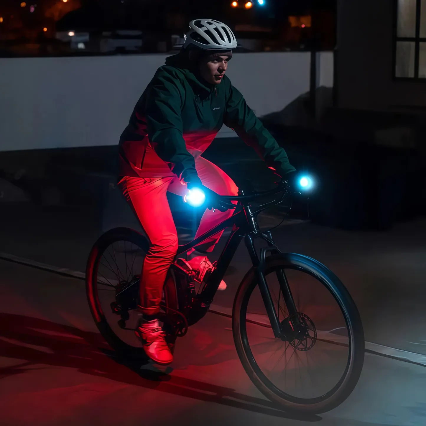 360° Smart Bike Light System with Turn Signals-Safer Rides, Better Visibility