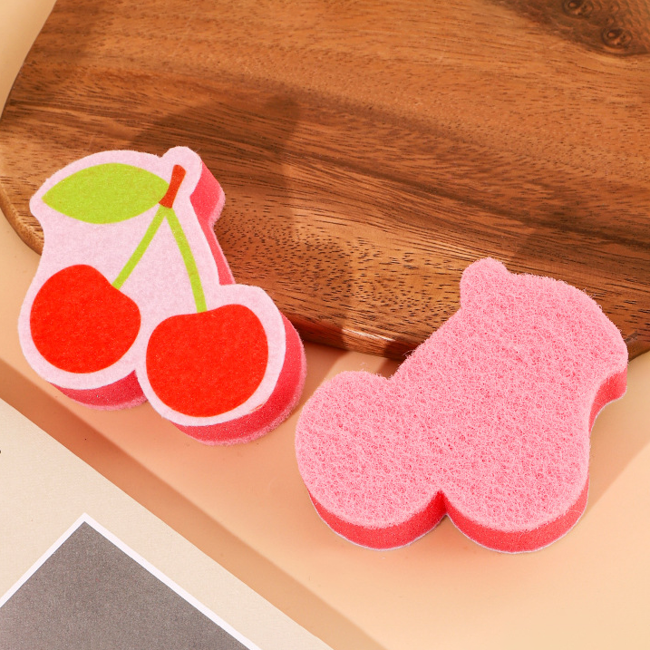 shaped dish scrubber