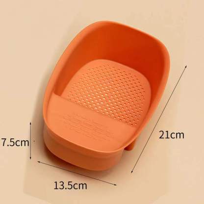 portable kitchen hanging drain basket