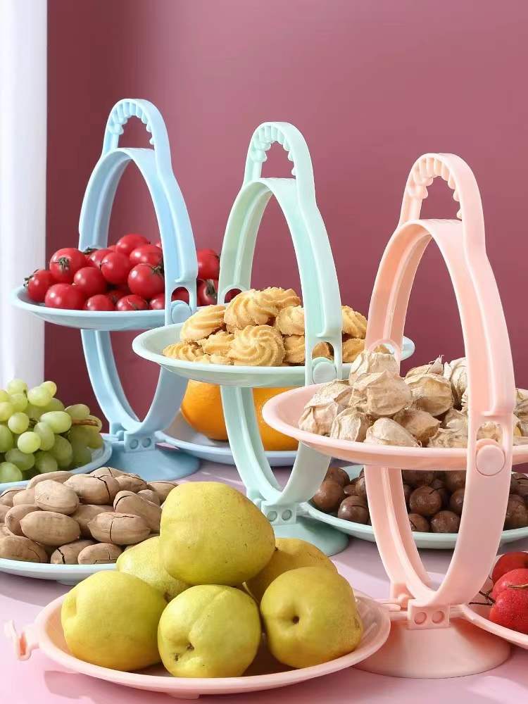 creative fruit plate rack