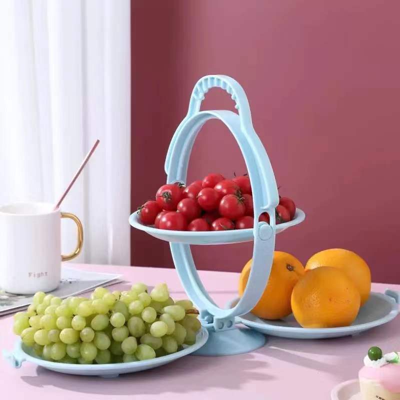 creative fruit plate rack