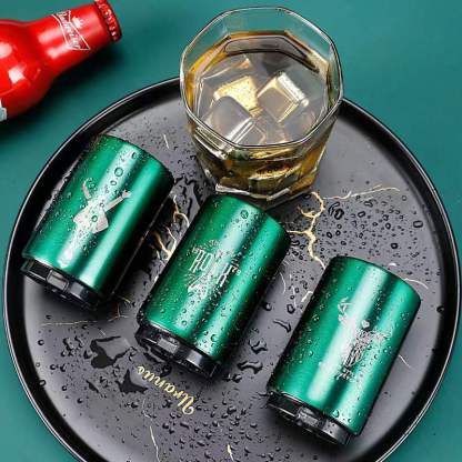 push-type bottle opener