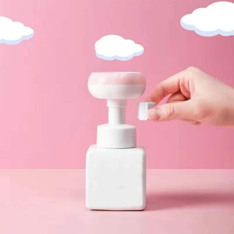 hand washing bubble bottle