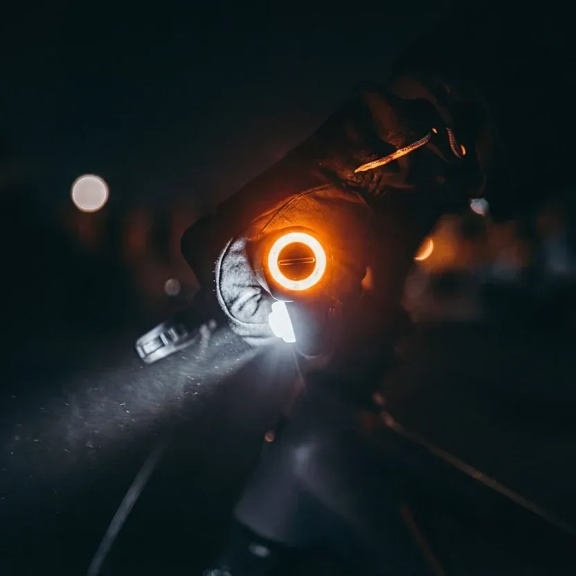 360° Smart Bike Light System with Turn Signals-Safer Rides, Better Visibility