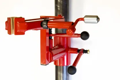 Adjustable Wall-Mounted Bike Repair Stand – Space-Saving Workshop Solution