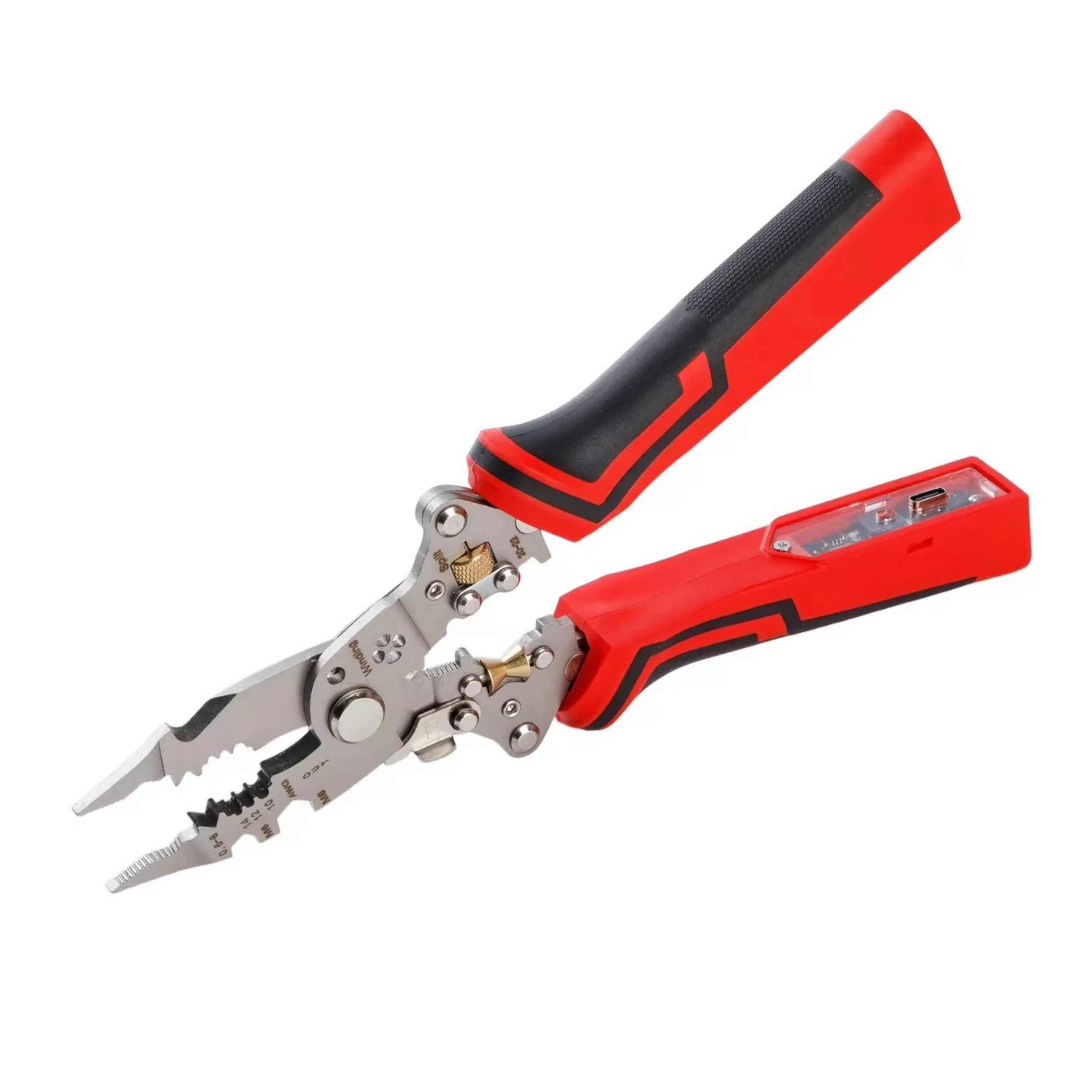 16-in-1 Multifunctional Wire Tool – Stripping, Cutting, Crimping & Voltage Testing