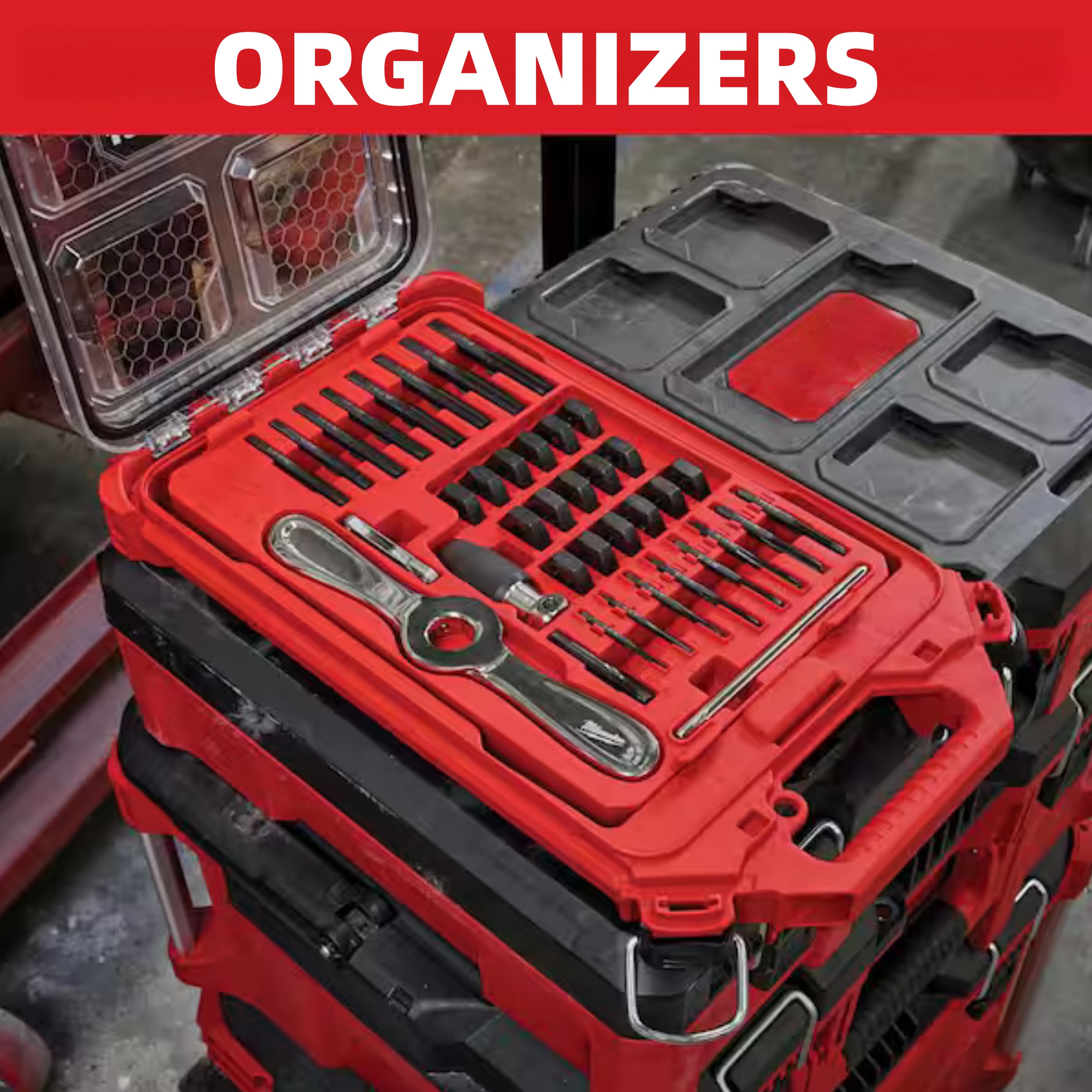 SAE Tap and Die Set – 38‑Piece with 2‑in‑1 Handle & Modular Storage