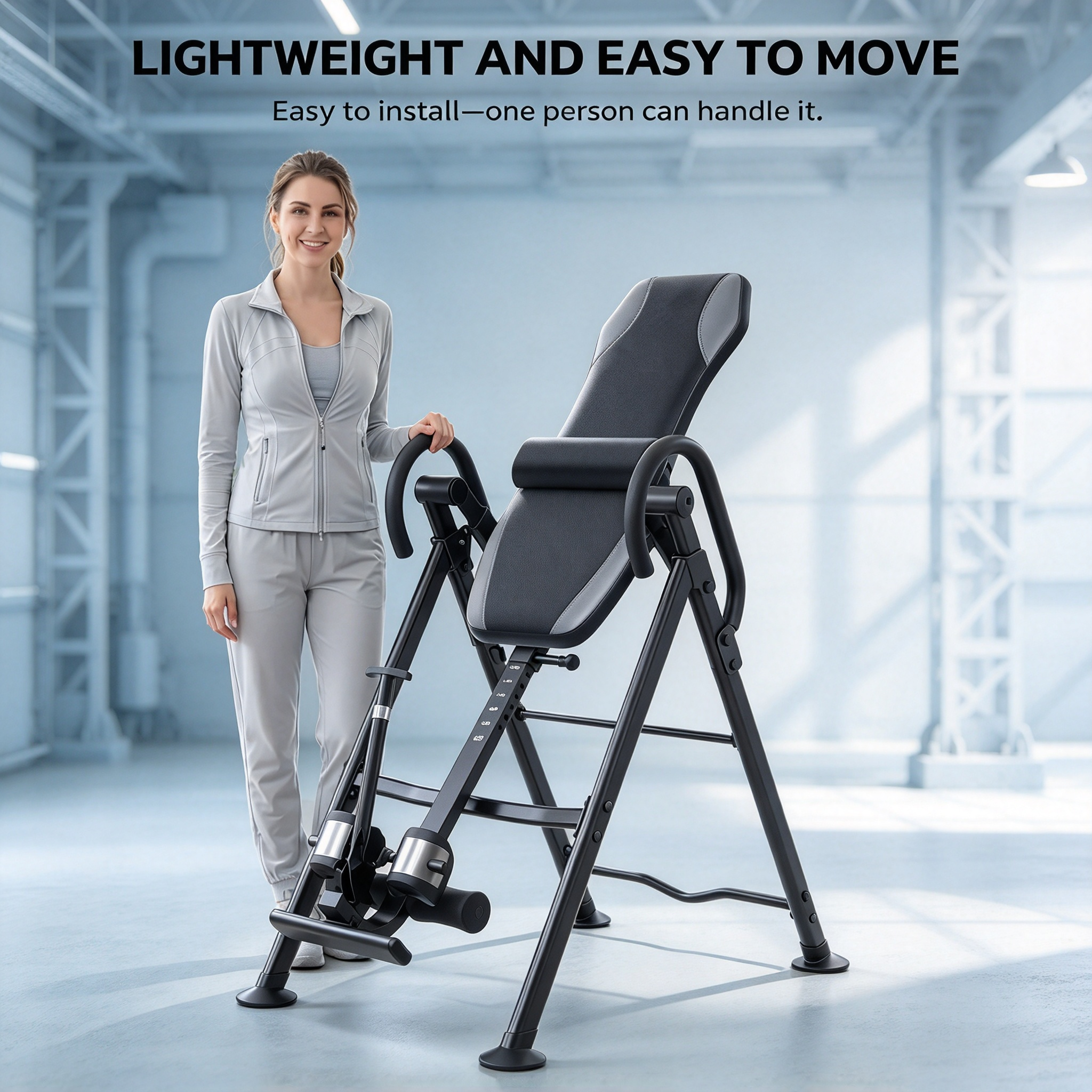Spinal Decompression System – Adjustable Inversion, 300 lb Capacity