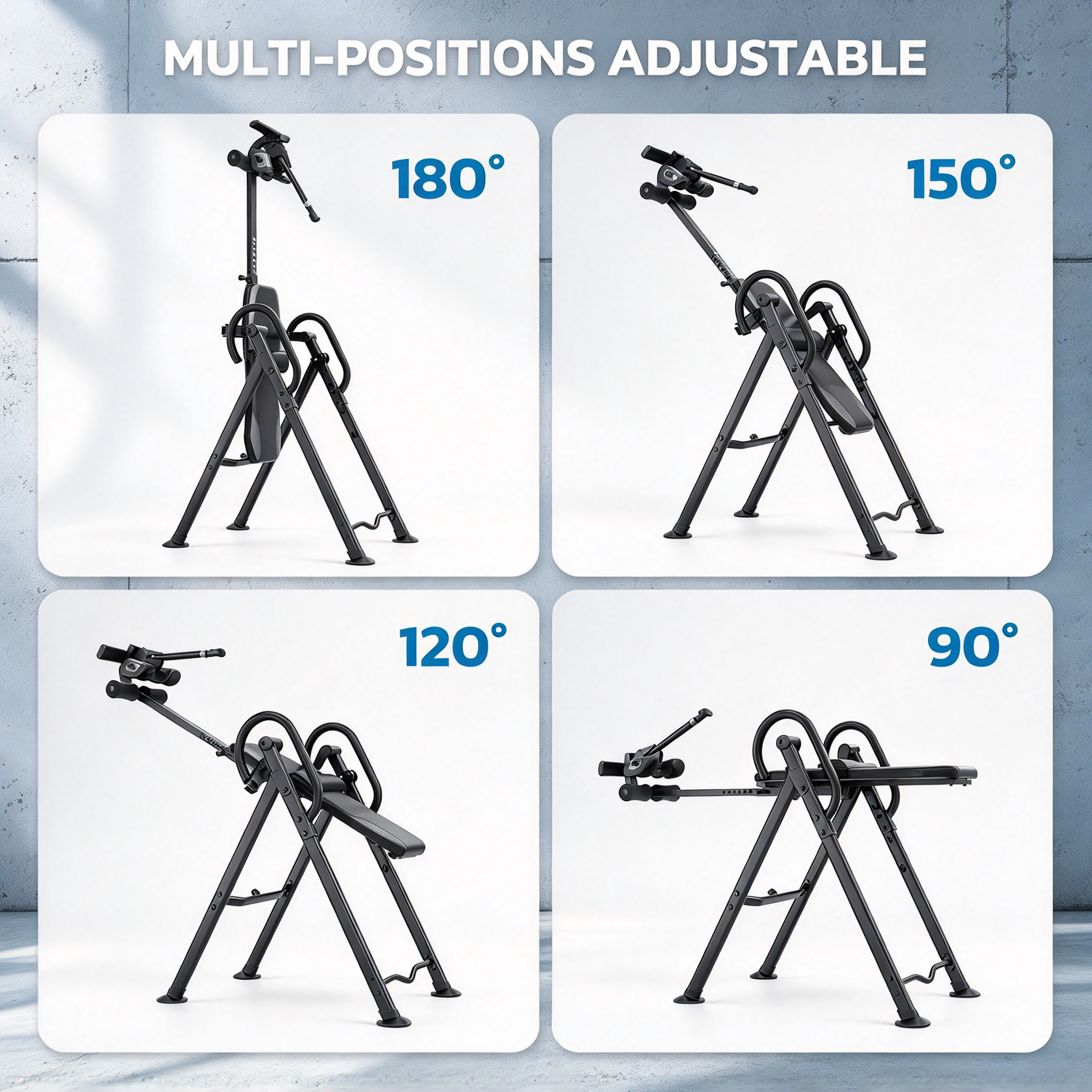 Spinal Decompression System – Adjustable Inversion, 300 lb Capacity