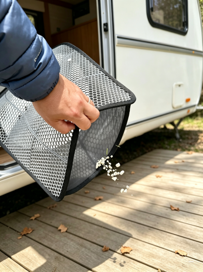 Camping Doormat with Easy‑Empty Function