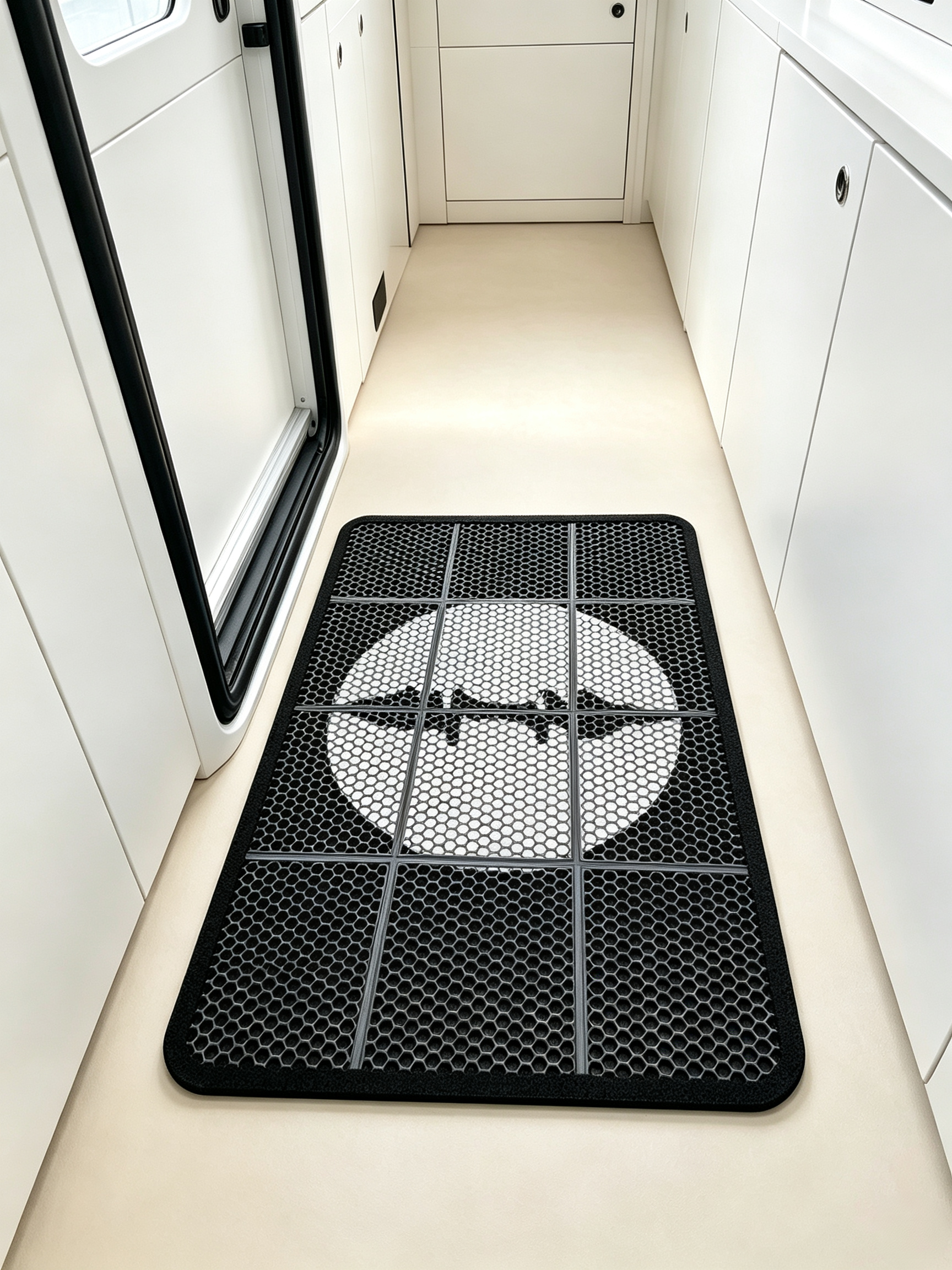 Camping Doormat with Easy‑Empty Function