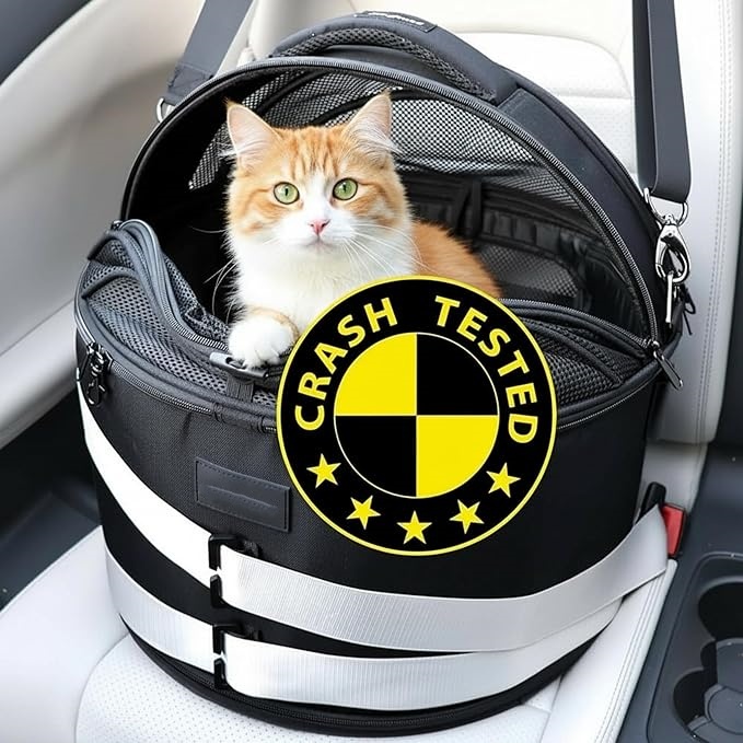 3-in-1 Crash-Tested Pet Carrier