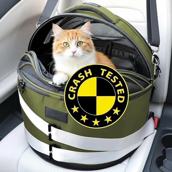 3-in-1 Crash-Tested Pet Carrier