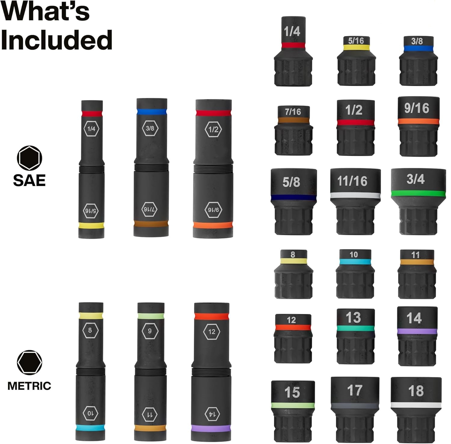 Impact Socket Set 39‑Piece