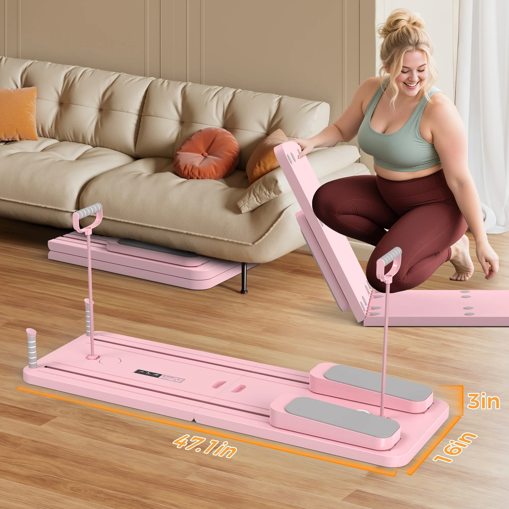 5-in-1 Folding Pilates Board
